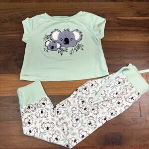 American Girl Kira Bailey Koala Pajama Set Girls XS (6)
